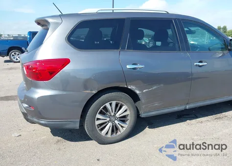 2017 Nissan Pathfinder Platinum/S/Sl/Sv из США, поврежденный, VIN 5N1DR2MM0HC615394